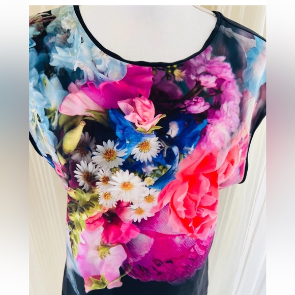 EUC gorgeous Ted Baker sleeveless blouse top - Picture 1 of 5